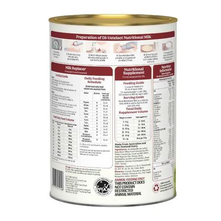Di-Vetelact Milk Replacement Formula for Animals 850g