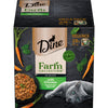 Dine Farm Collection Chicken Carrot and Spinach Adult Cat Wet Food 85g x 28-Habitat Pet Supplies