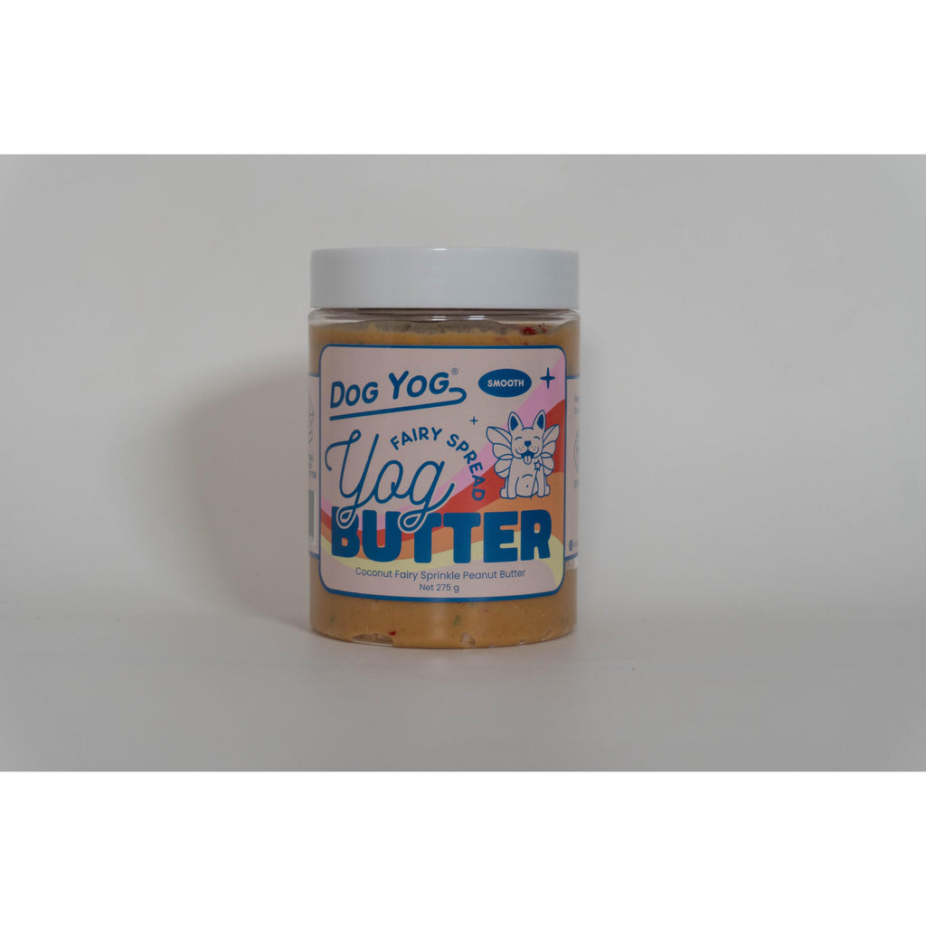 Dog Yog Peanut Butter Dog Spread Treat Fairy Spread (Peanut & Coconut) 275g-Habitat Pet Supplies