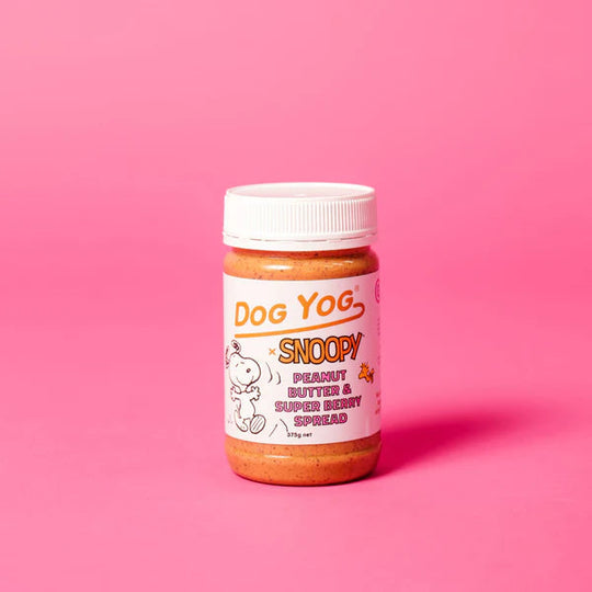 Dog Yog Snoopy Peanut Butter with Mixed Berries Dog Spread Treat
