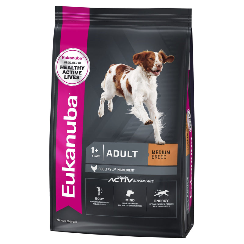 Eukanuba Dog Adult Medium Breed Dry Food 15kg
