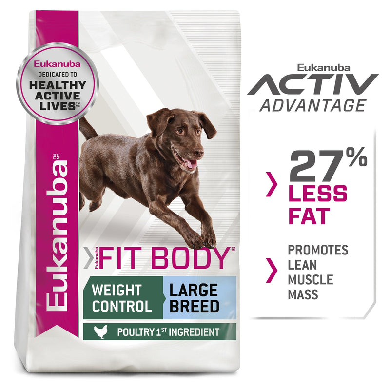 Eukanuba Dog Fit Body Adult Large Breed Dry Food 14kg