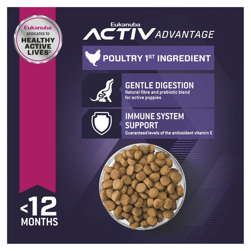 Eukanuba Dog Puppy Medium Breed Dry Food 15kg