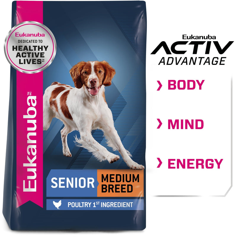 Eukanuba Dog Senior Medium Breed Dry Food 15kg