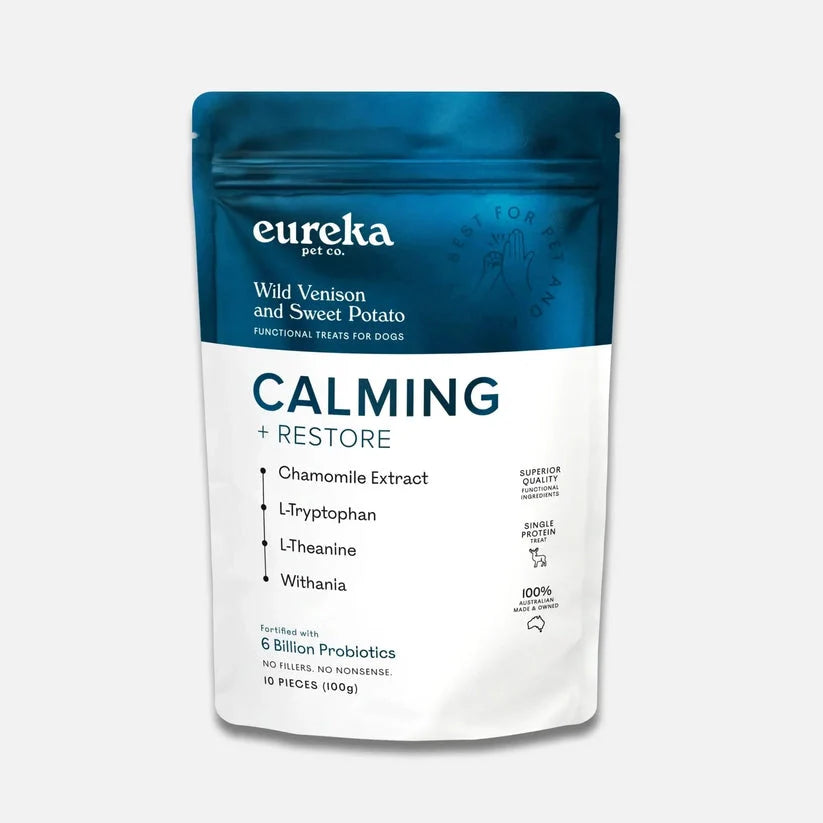 Eureka Calming + Restore Functional Dog Treat 100g-Habitat Pet Supplies