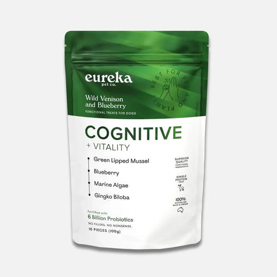 Eureka Cognitive + Vitality Functional Dog Treat 100g