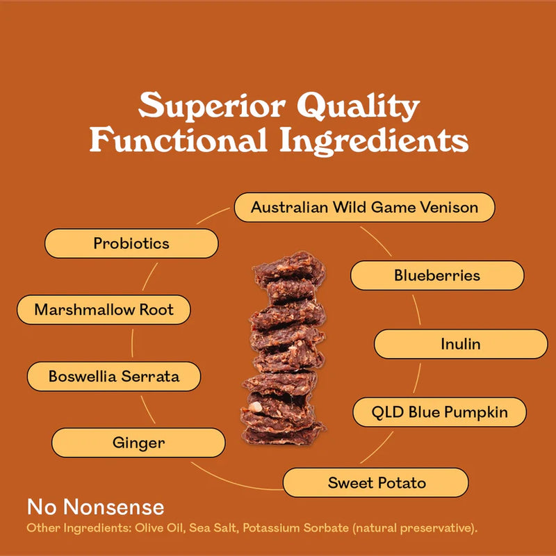Eureka Immunity + Digestion Functional Dog Treat 100g