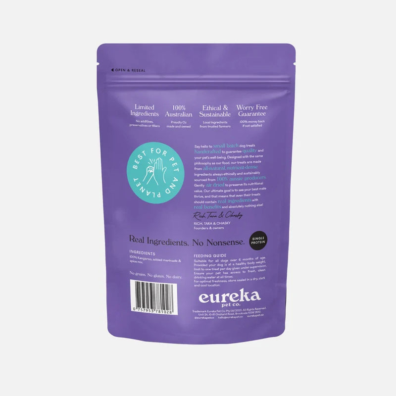 Eureka Rockin Roo Jerky Dog Treat 150g