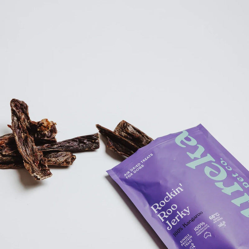 Eureka Rockin Roo Jerky Dog Treat 150g