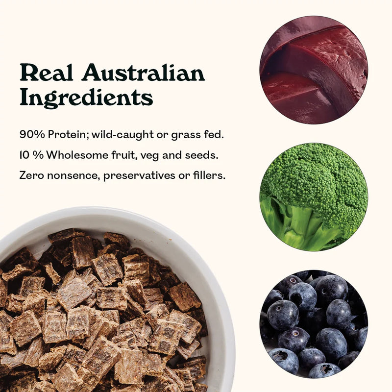 Eureka Wild Boar and Free Range Chicken Air Dried Dog Food 800g