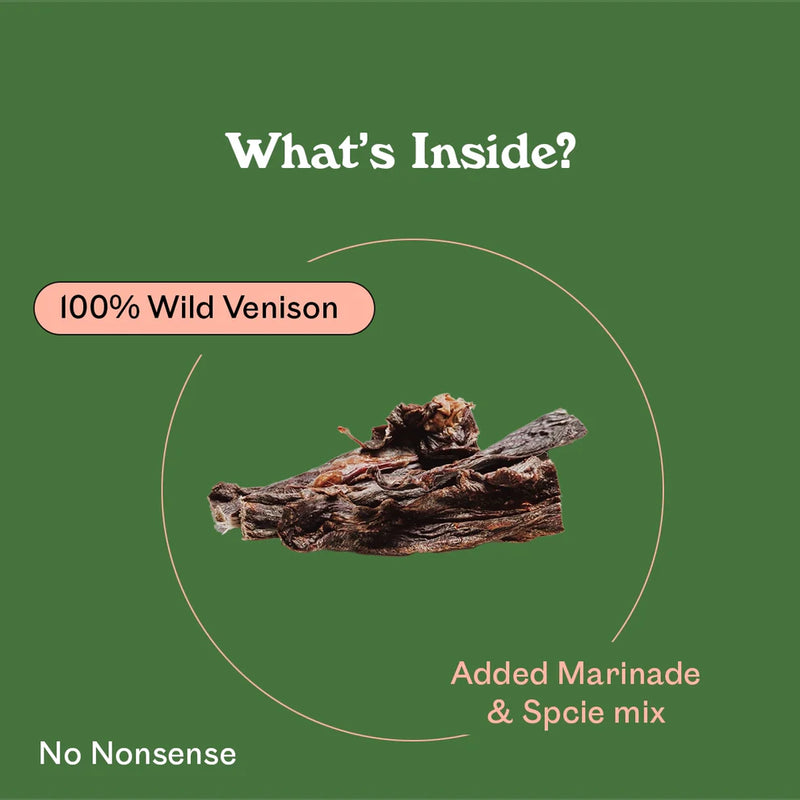 Eureka Wild Venison Jerky Dog Treat 150G