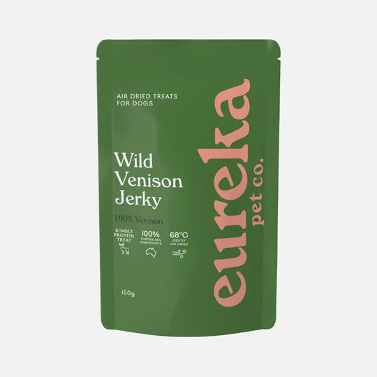 Eureka Wild Venison Jerky Dog Treat 150G