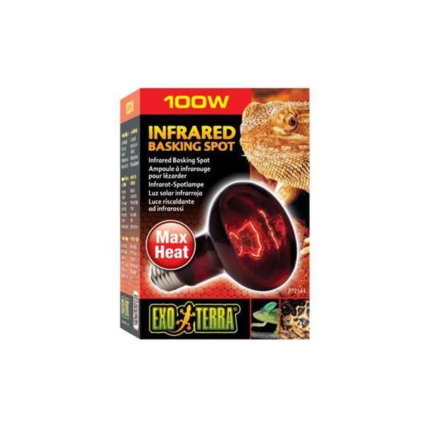 Exo Terra Heat Glo Infrared Heat Lamp 100w-Habitat Pet Supplies