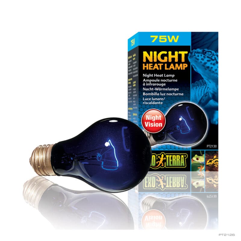 Exo Terra Night Glo Bulb 75w-Habitat Pet Supplies