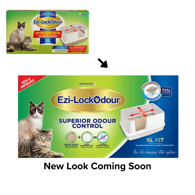 Ezi-LockOdour Dual Layer Cat Litter System Extra Large Cat Litter Tray (+_+)