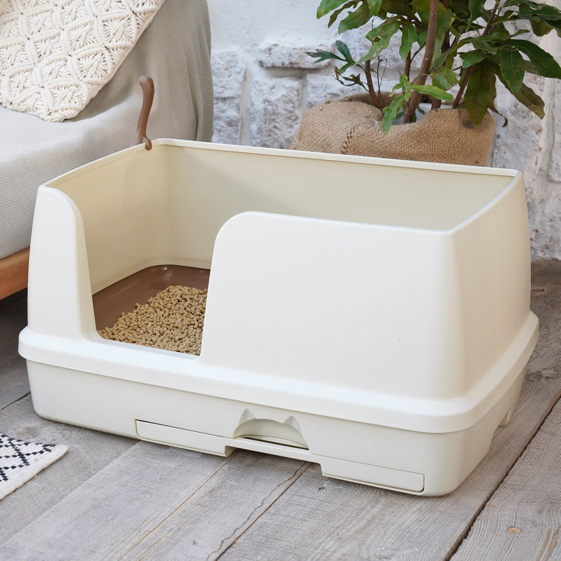 Ezi-LockOdour Dual Layer Cat Litter System Extra Large Cat Litter Tray (+_+)