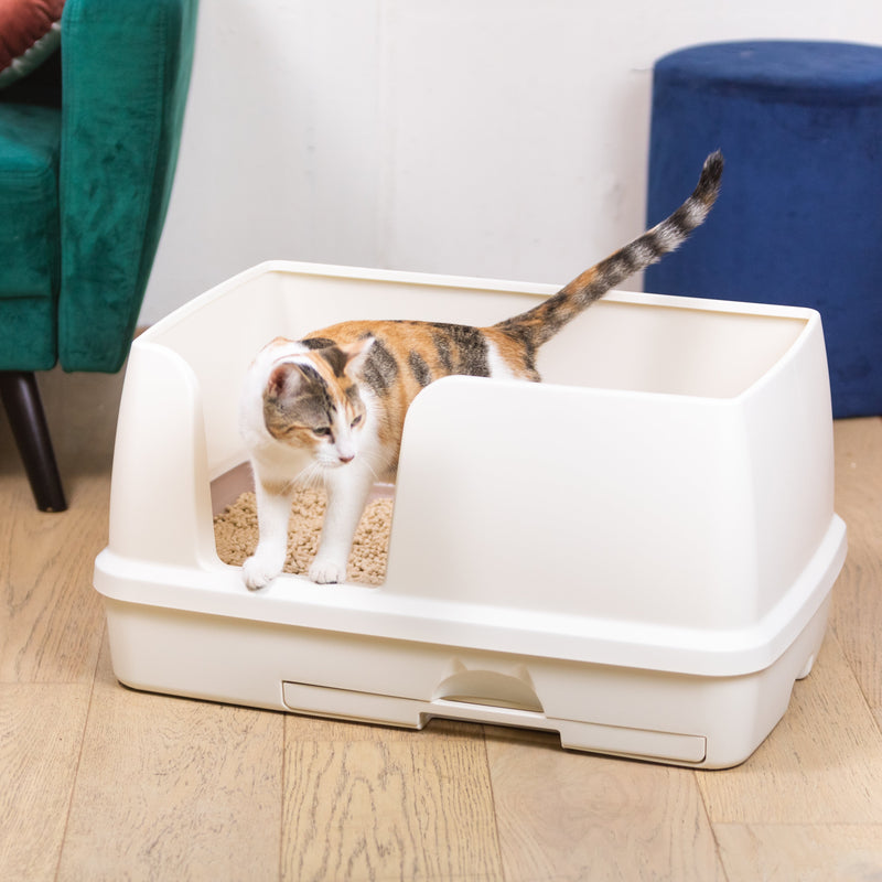 Ezi-LockOdour Dual Layer Cat Litter System Extra Large Cat Litter Tray (+_+)