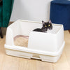 Ezi-LockOdour Dual Layer Cat Litter System Extra Large Cat Litter Tray (+_+)