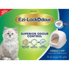Ezi-LockOdour Dual Layer Cat Litter System Hooded Cat Litter Tray (+_+)