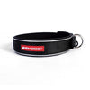 EzyDog Classic Neoprene Dog Collar Black Extra Large-Habitat Pet Supplies