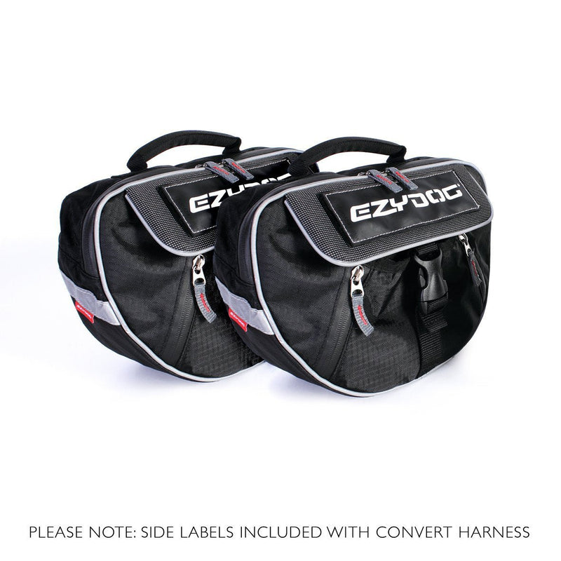 EzyDog Convert Dog Saddle Bags Large-Habitat Pet Supplies