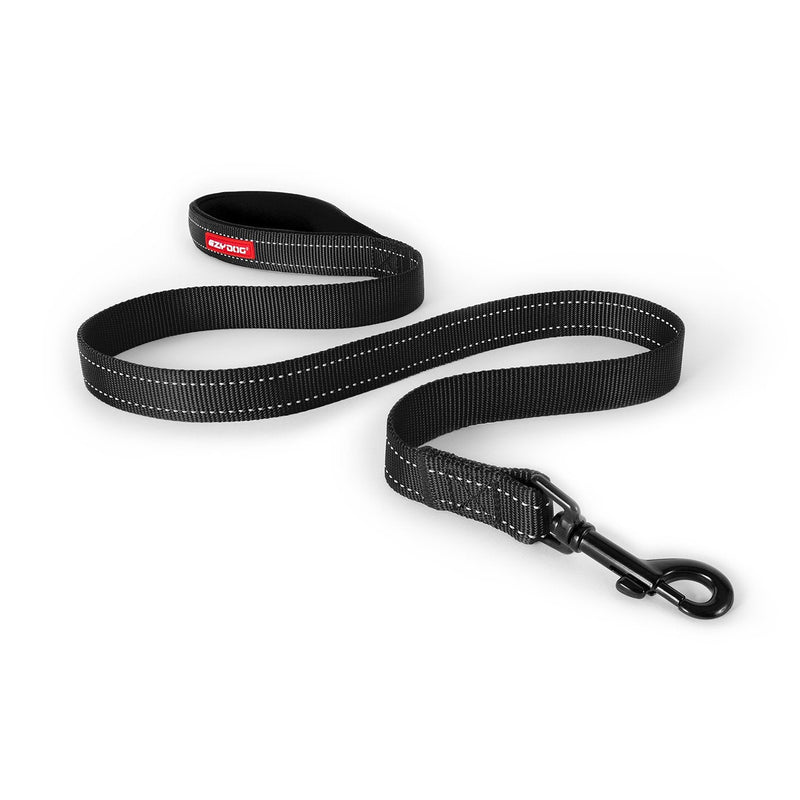 EzyDog Essential Dog Lead Black-Habitat Pet Supplies