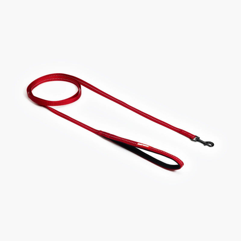 EzyDog Essential Lite Dog Lead Red 72inch-Habitat Pet Supplies