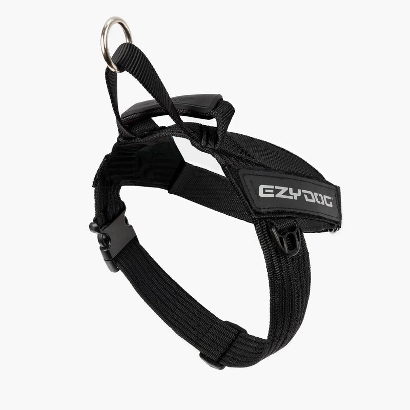 EzyDog Express Black Dog Harness Extra Small