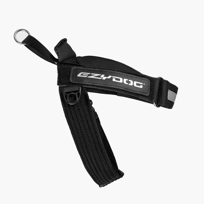 EzyDog Express Black Dog Harness Extra Small