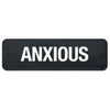 EzyDog Side Patch Label Anxious for Saddle Bags, Convert and Express Harness Large *!*!*