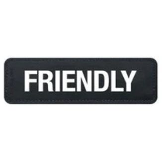 EzyDog Side Patch Label Friendly for Saddle Bags, Convert and Express Harness Small *!*!*-Habitat Pet Supplies