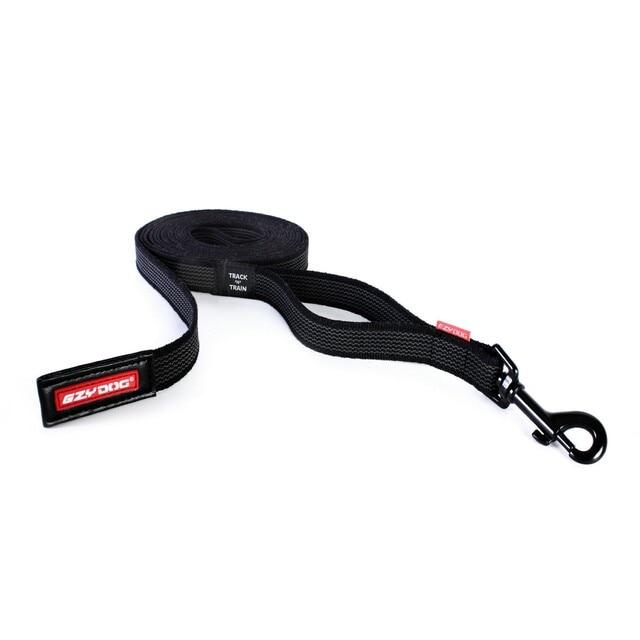EzyDog Track n Train Dog Lead Black-Habitat Pet Supplies