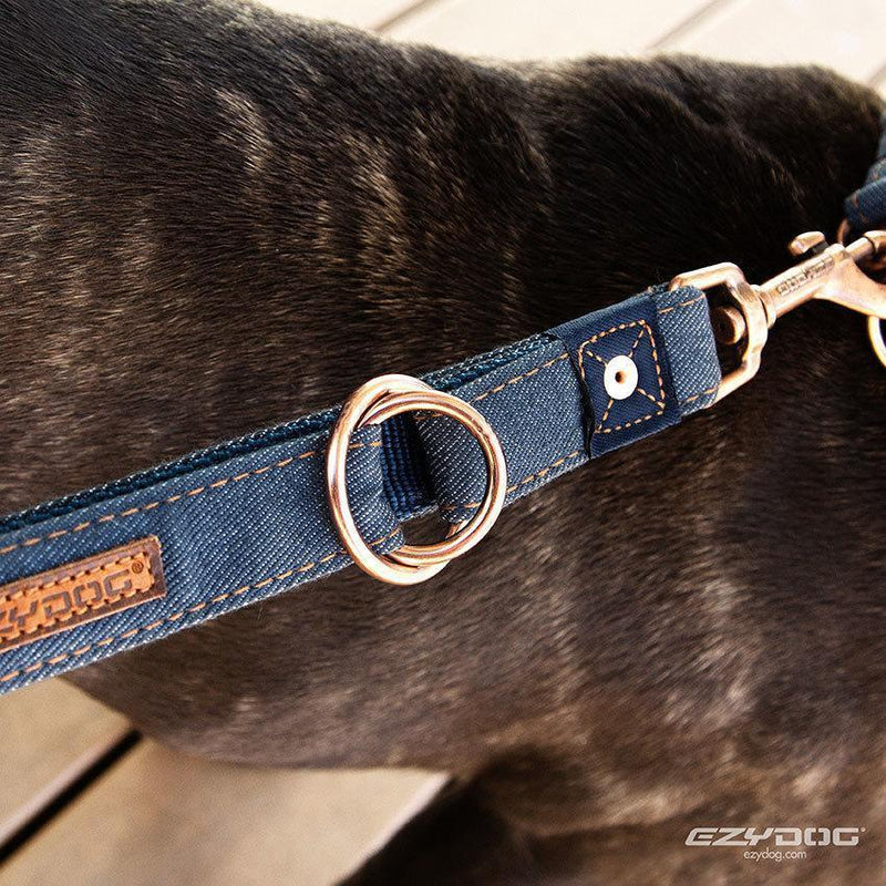 EzyDog Vario 4 Dog Lead Denim