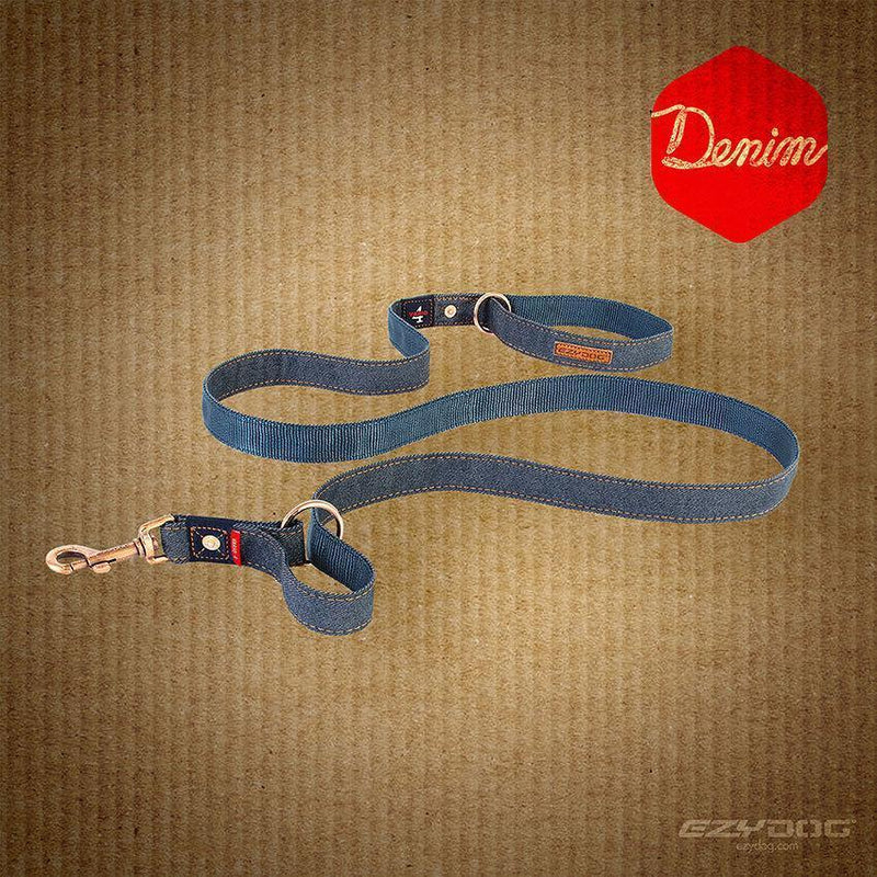EzyDog Vario 4 Dog Lead Denim