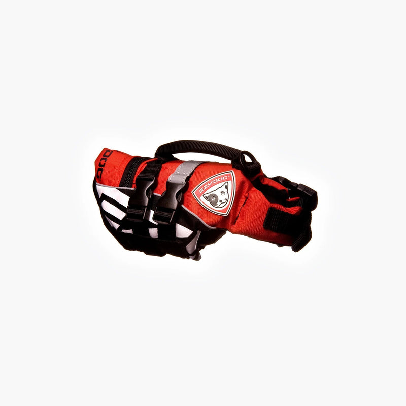 Ezydog Dfd Life Jacket Red Micro Extra Small-Habitat Pet Supplies
