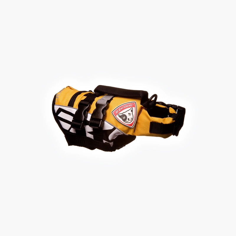 Ezydog Dfd Life Jacket Yellow Micro Extra Small-Habitat Pet Supplies