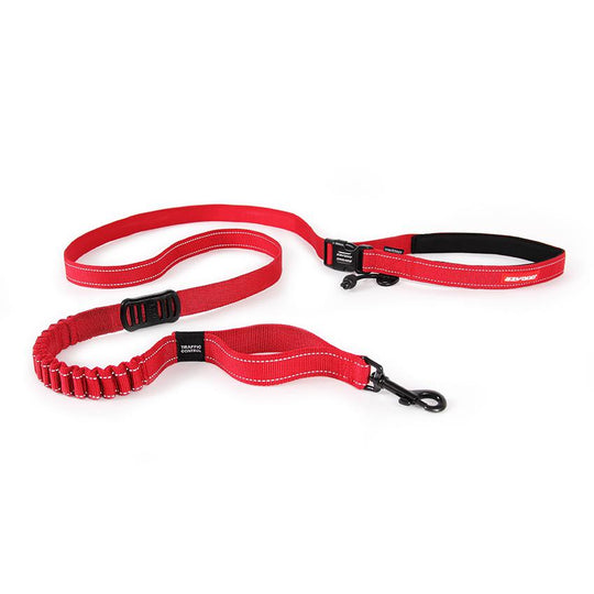 Ezydog Road Runner Dog Leash 25 Red