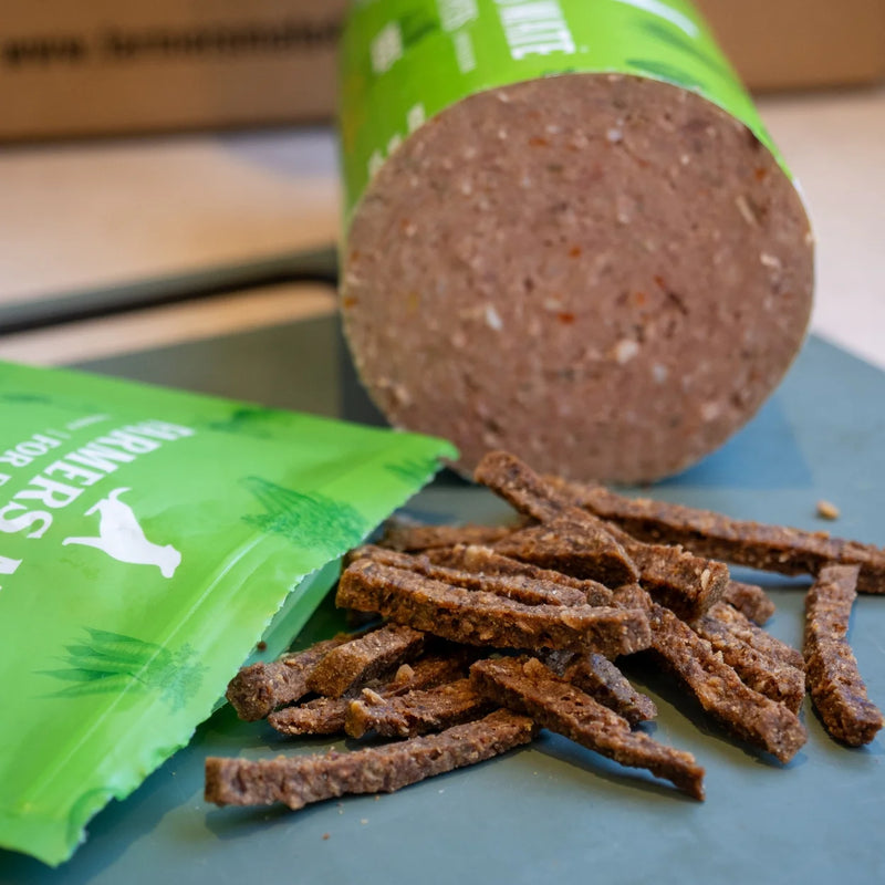 Farmers Mate Beef Air Dried Bites Dog Treats 100g