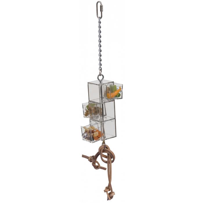 Featherland Paradise Pull Out Drawers Foraging Bird Toy-Habitat Pet Supplies