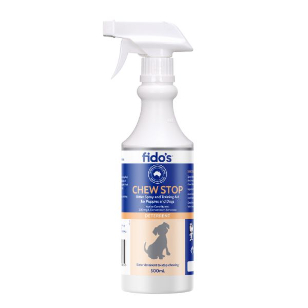 Fidos Chew Stop Spray 500ml Habitat Pet Supplies