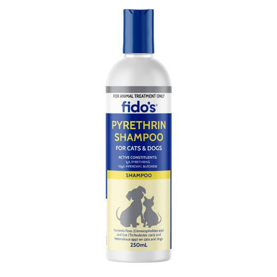 Fidos Pyrethrin Shampoo 250ml