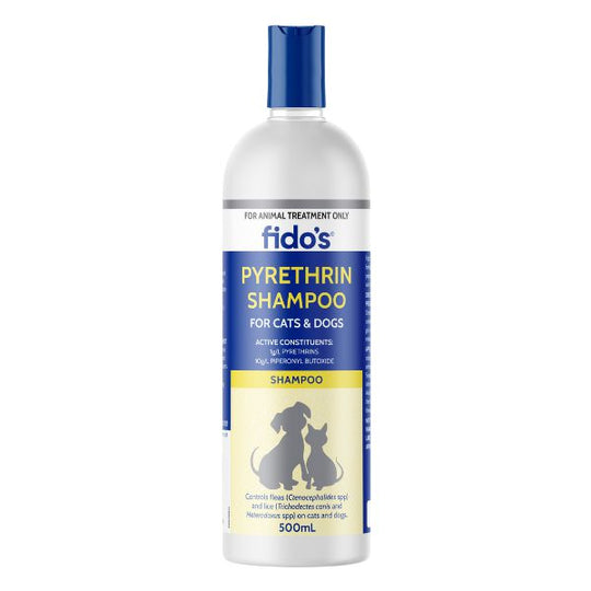 Fidos Pyrethrin Shampoo 500ml