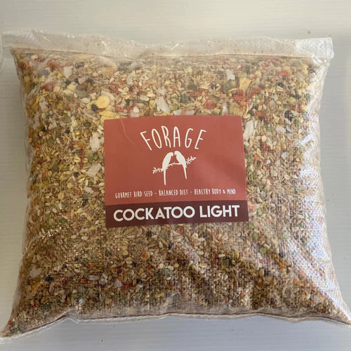 Forage Cockatoo Light Gourmet Bird Seed 5kg-Habitat Pet Supplies