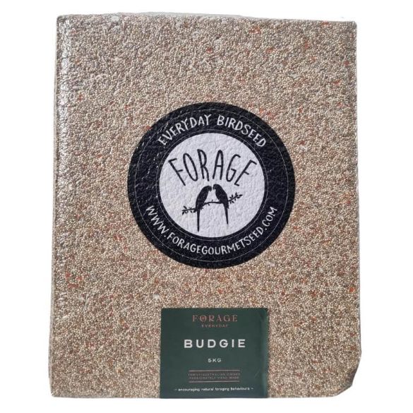 Forage Everyday Budgie Seed Blend 5kg-Habitat Pet Supplies