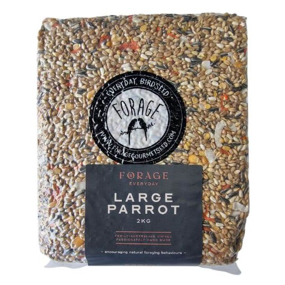 Forage Everyday Large Parrot Seed Blend 2kg-Habitat Pet Supplies