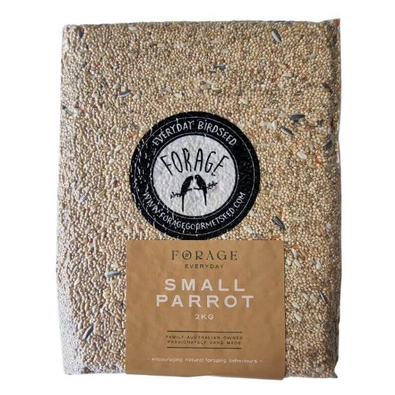 Forage Everyday Small Parrot Seed Blend 2kg-Habitat Pet Supplies