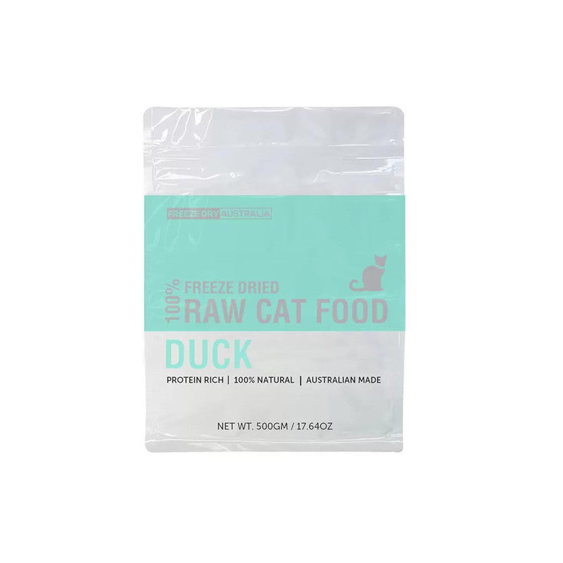 Freeze Dry Australia Freeze Dried Natural Raw Cat Food Duck 250g