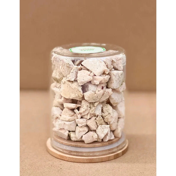 Freezy Paws Freeze Dried Chicken Breast with Catnip Cat Treats 80g (+_+)