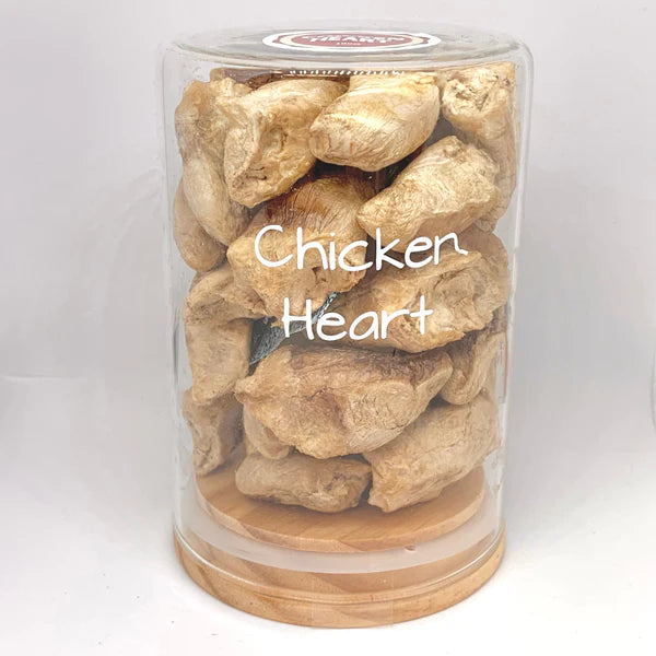 Freezy Paws Freeze Dried Chicken Hearts Dog and Cat Treats 100g (+_+)