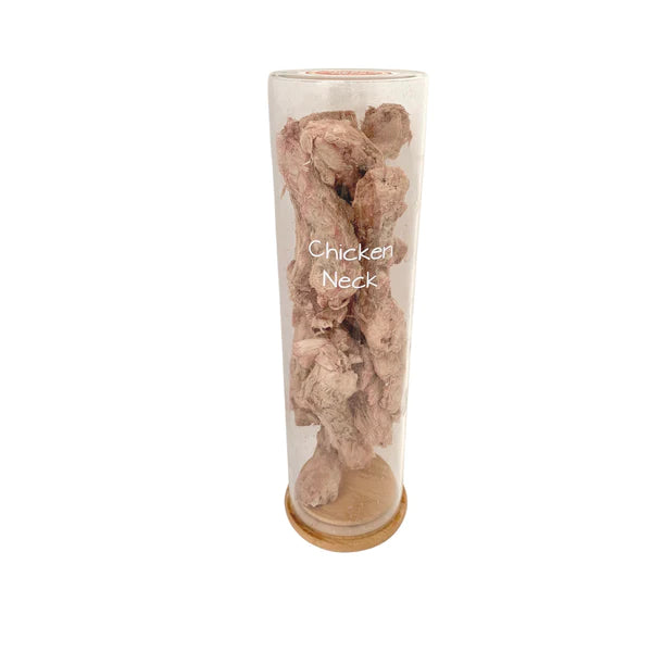 Freezy Paws Freeze Dried Chicken Necks Dog and Cat Treats 100g (+_+)
